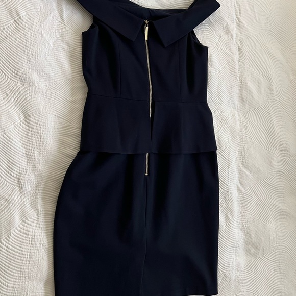 Ted Baker peplum cocktail dress. Size 4. - Picture 3 of 4